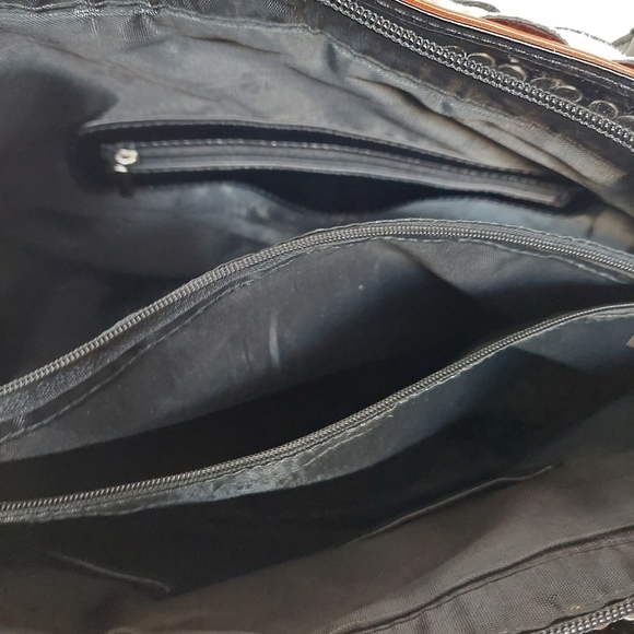 Vintage* 90s Synthetic Multi-coloured Shoulder Bag - Picture 8 of 15